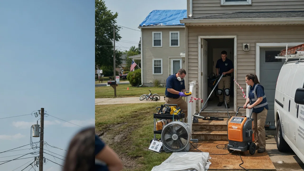 Water Damage Repair in Quenemo, KS near me